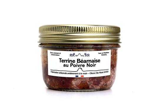 Terrine béarnaise au Poivre Noir - 180g