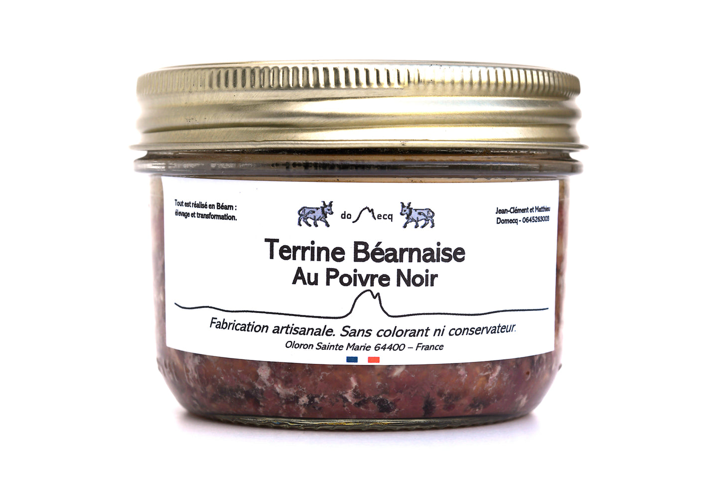 Terrine béarnaise au Poivre Noir - 300g