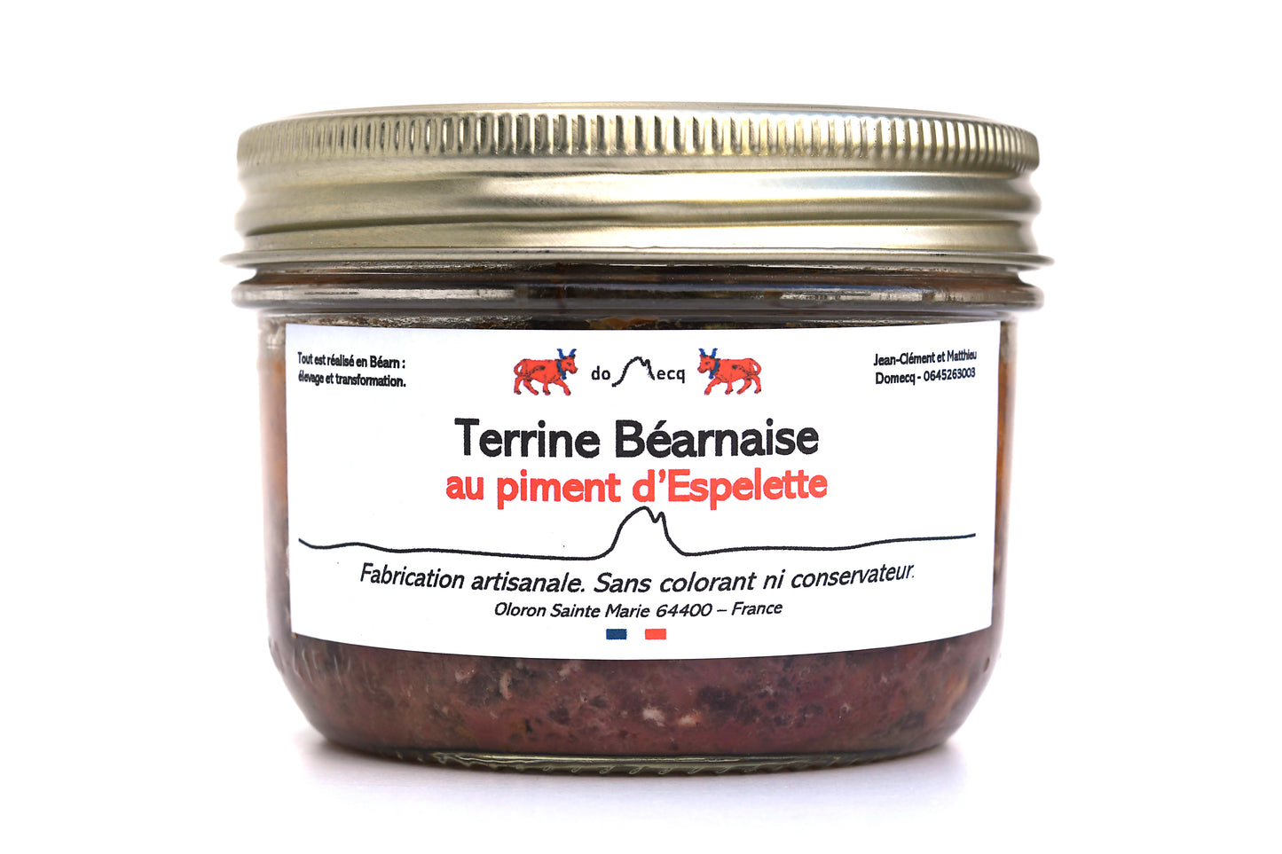 Terrine béarnaise au Piment d'Espelette - 300g