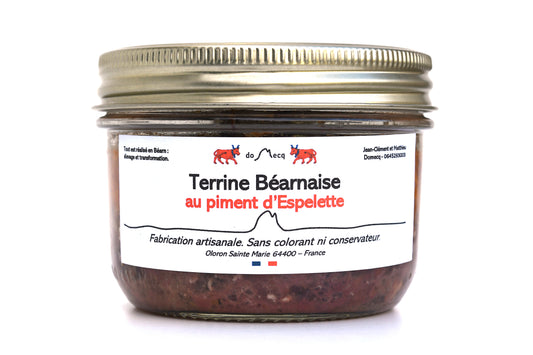 Terrine béarnaise au Piment d'Espelette - 300g