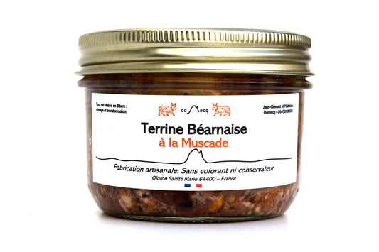Terrine béarnaise à la Muscade - 300g