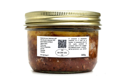 Terrine béarnaise à l'Ail - 300g